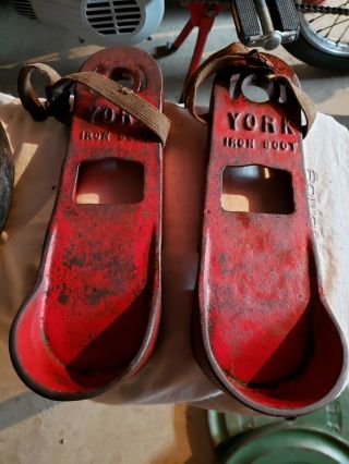 York Barbell Vintage Iron Boots