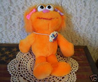 Sesame Street Muppets Zoe By Tyco Vintage