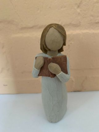 Vintage Demdaco Willow Tree Figurine Love Of Learning 5 " Tall 2005 By Susan Lordi