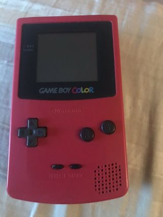 Nintendo Game Boy Color - Berry Perfect Vintage Launch Day Edition