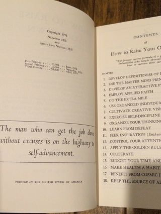 How To Raise Your Own Salary by Napoleon Hill 1st Ed.  3rd Pt.  1954 8