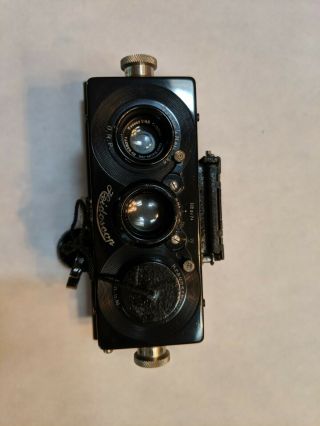 Rollei FRANKE & HEIDECKE stereo 3D camera Heidoscop 1:4.  5/5,  5cm Tessar Lens 9