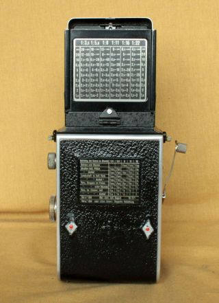 Rolleiflex Old Standard prewar German TLR camera CLA SERVICED Zeiss Tessar 3