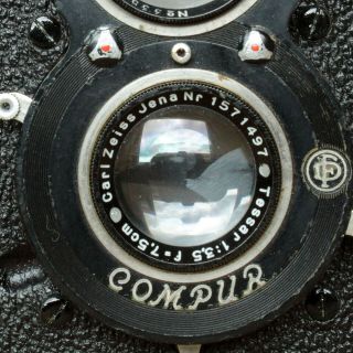 Rolleiflex Old Standard prewar German TLR camera CLA SERVICED Zeiss Tessar 7