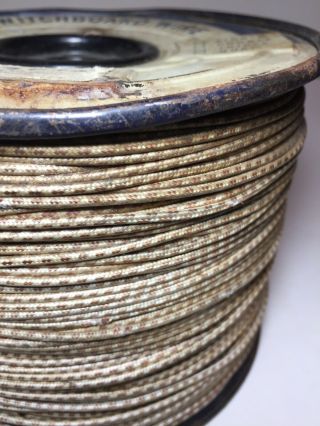 Full Roll Western Electric Switchboard Wire,  22 Ga.  ?,  Silk Covered 10