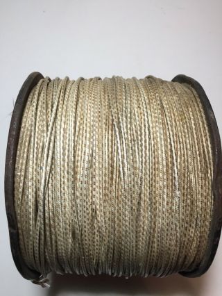 Full Roll Western Electric Switchboard Wire,  22 Ga.  ?,  Silk Covered
