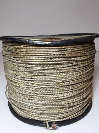 Full Roll Western Electric Switchboard Wire,  22 Ga.  ?,  Silk Covered 9