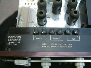 Mcintosh MX110 tube tuner pre - amplifier 7