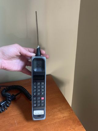 Vintage Motorola F09nfd8438bg Mobile Brick Phone Car Cell