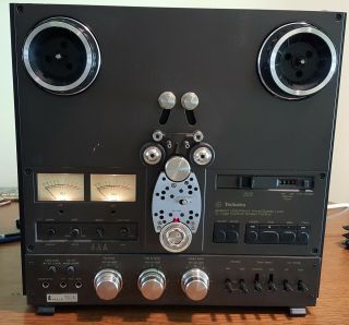 Technics Rs - 1506us Reel To Reel Deck With Unusual Recording And Playback Options
