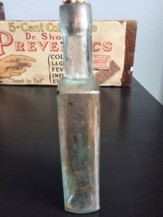 Vintage Dr.  Lee’s Cough Syrup Bottle Medicine Vincennes Indiana York Quack 2