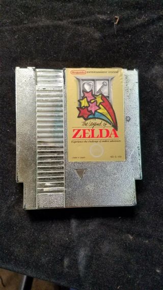 Vintage Nintendo Nes The Legend Of Zelda Video Game