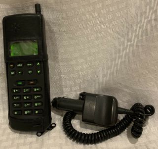Rare Vintage Nokia 211 Cell Phone Car Adapter Case 1992 -