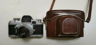 Camera Alpa Reflex Mod 6 B Lens Kern Switar 1.  8/50mm With Case