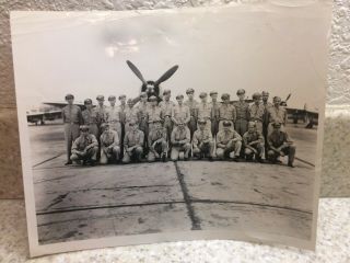 Vintage Wwii Ww2 Us Army Air Corps Flight Squadron Aviators Captains,  Lt 