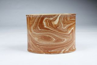 Vintage E.  Cahoy - Colome,  South Dakota - Marblestone Pottery Vase -