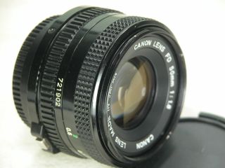 Vintage Canon FD 50mm f 1.  8 clear optics for F1 A1 AE1 AT1 FTb AL1 T90 T70 FT 2