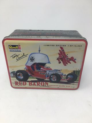 Vintage Tom Daniel Limited Edition Red Baron Model Kit In Tin