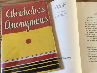 alcoholics anonymous 1st edition 2nd Print With 1941 COMPLETE DJ 8