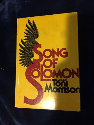 Song Of Solomon By Toni Morrison - Hardcover - 1st Edition