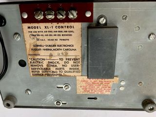 Vintage Television CDE Antenna Rotor Box Model XL 1 Control 6