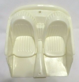 Replacement Bucket Seats & Interior For Vintage 1962 - 63 Barbie Hot Rod By Irwin