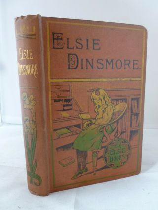 1914 - Elsie Dinsmore - Decorative Hb By Martha Finley