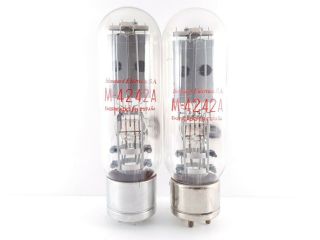 2 X 4242a Tube = 211c Tube & 212c Western Electric Nos Tubes,  Matchedc11 En - Air