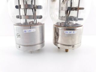 2 X 4242A TUBE = 211C TUBE & 212C WESTERN ELECTRIC NOS TUBES,  MATCHEDC11 EN - AIR 6