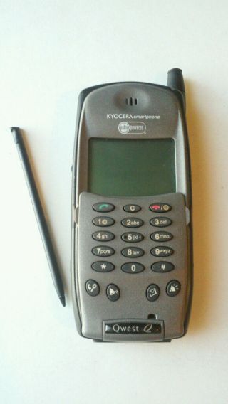 Kyocera Qcp - 6035 Smartphone Palm Powered Flip Cell Phone (, As - Is)