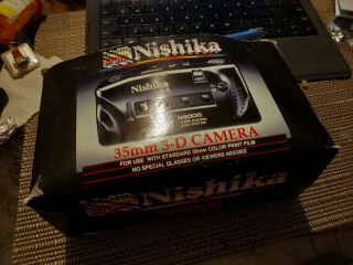 Nishika N9000 3D 35mm Quadra Lens Film Camera n - 9000 3