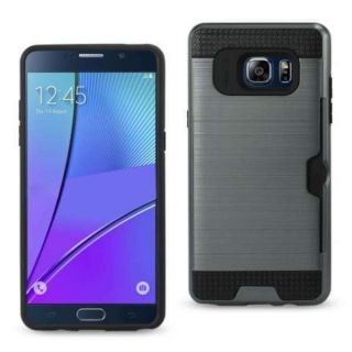 Samsung Galaxy Note 7 Slim Armor Hybrid Case Gray With Card Holder