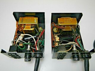 McIntosh Pair Pre Amp C - 4 with Pair Power Supply D - 8A 5
