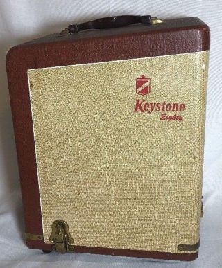 Vintage Keystone Eighty 8MM Projector Very 2