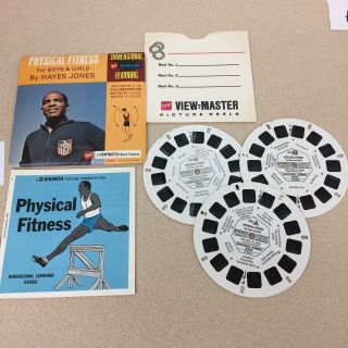 Vintage View - Master 3 - Reel Set Physical Fitness Hayes Jones Complete Book A110