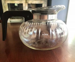 Vintage Bunn Pour - Omatic Coffee Pot Only Carafe Glass 6