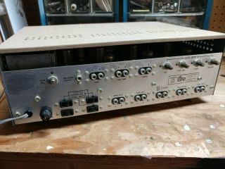 Lafayette KT - 600 Stereo Preamplifier Preamp With Telefunken 12ax7 Tubes 10