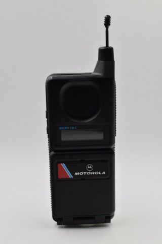 RARE Vintage Motorola 9800X MicroTac Cell Phone FIRST FLIP PHONE 1989 3