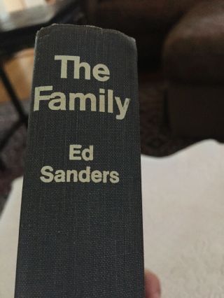 1971 1st Hc The Family - Ed Sanders - Charles Manson Helter Skelter Alternative