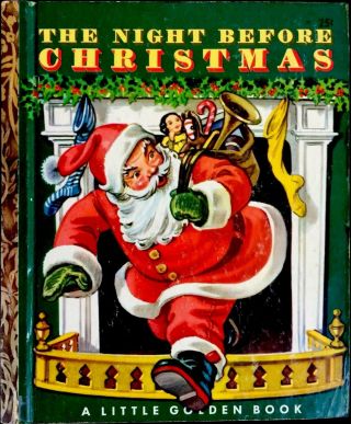 Night Before Christmas Malvern Vintage 1940 
