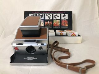 Polaroid SX - 70 Alpha I Land Camera w/Accessories 3