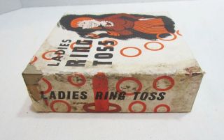 AS - IS LADIES RING TOSS 1960 ' s or 70 ' s VINTAGE RISQUE ADULT NOVELTY GAG GIFT JOKE 3