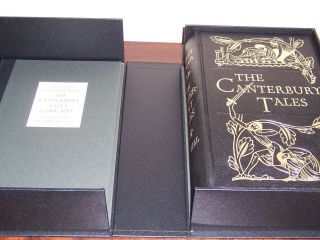 Folio Society THE CANTERBURY TALES Geoffrey Chaucer Illustrated by Eric Gill 2