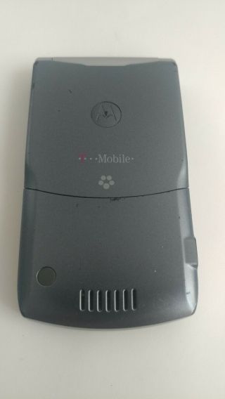 Motorola RAZR V3 - Gray (T - Mobile) Cellular Phone,  multiple chargers 4
