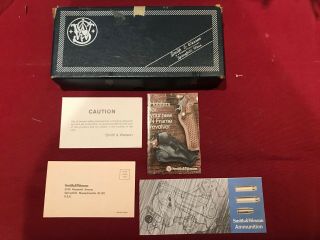 Vintage Smith Wesson Factory Box S&w Model 28.  357 Highway Patrolman W Paperwork