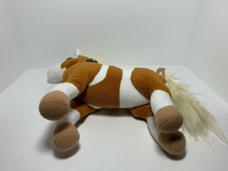 Spirit Stallion of the Cimarron RAIN Paint Horse Plush Poseable Vtg RARE 5
