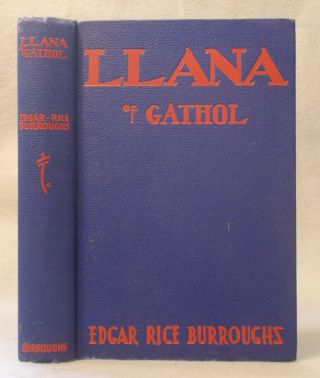 Vintage Llana Of Gathol By Edgar Rice Burroughs First Edition John Coleman