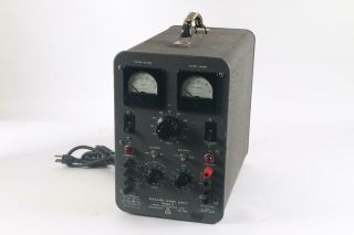 Lambda Model 71 Regulated High Voltage Dc Power Supply 0 - 500v 0 - 200ma