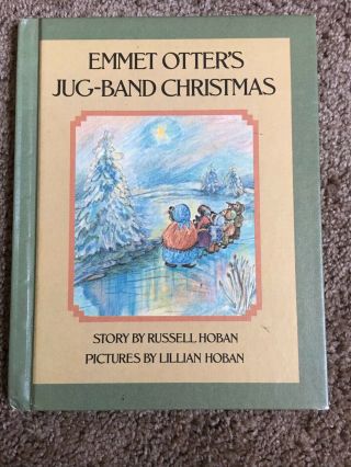 Vintage Children’s Book Emmet Otter’s Jug - Band Christmas Hardcover
