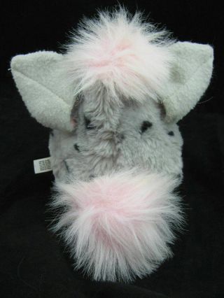 Vtg Furby Baby Gray Pink with Black Spots 70 - 800 2A 1998 3